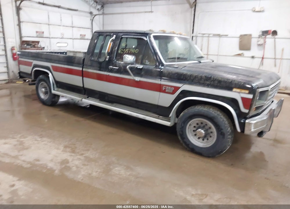 1986 FORD F250 VIN: 1FTHX2519GKB51638
