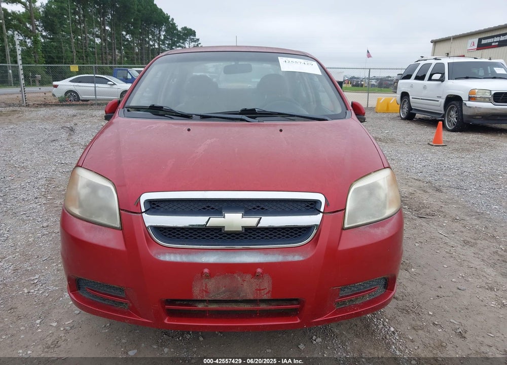 2008 CHEVROLET AVEO LS VIN: KL1TD56688B096686