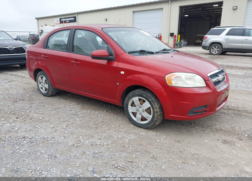2008 CHEVROLET AVEO LS VIN: KL1TD56688B096686