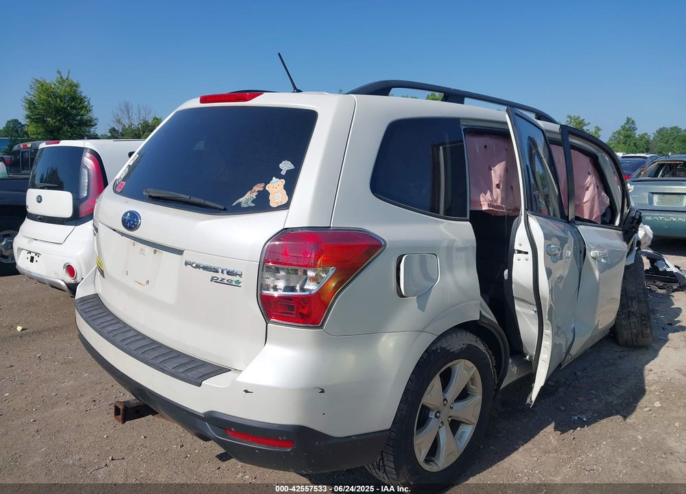 2015 SUBARU FORESTER VIN: JF2SJADC5FH468608
