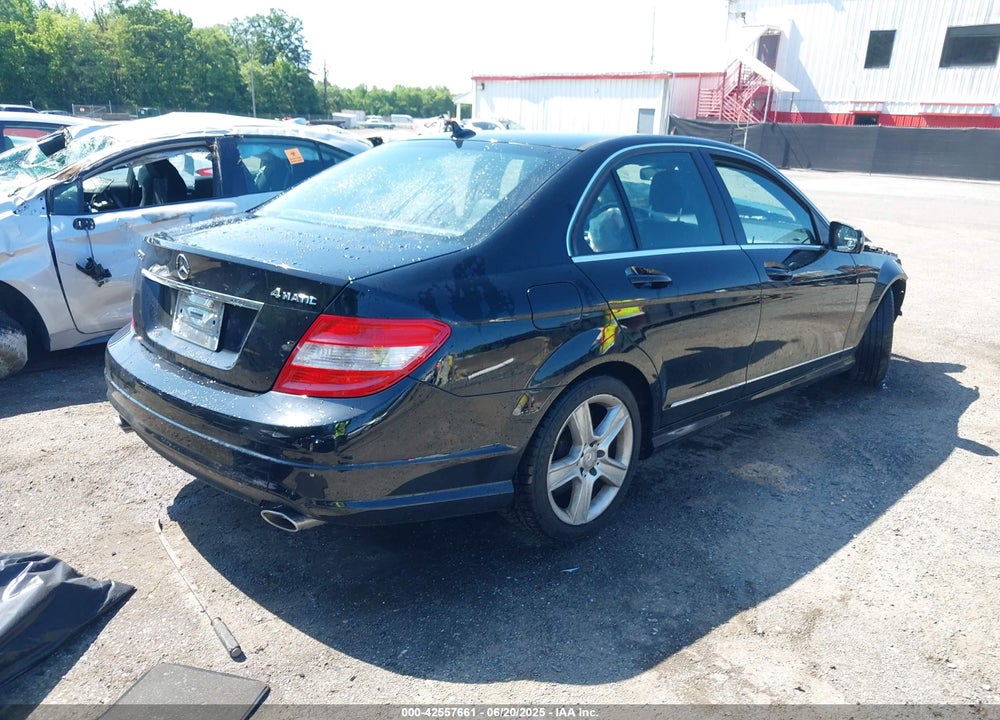 2010 MERCEDES-BENZ C CLASS VIN: WDDGF8BB3AF476256