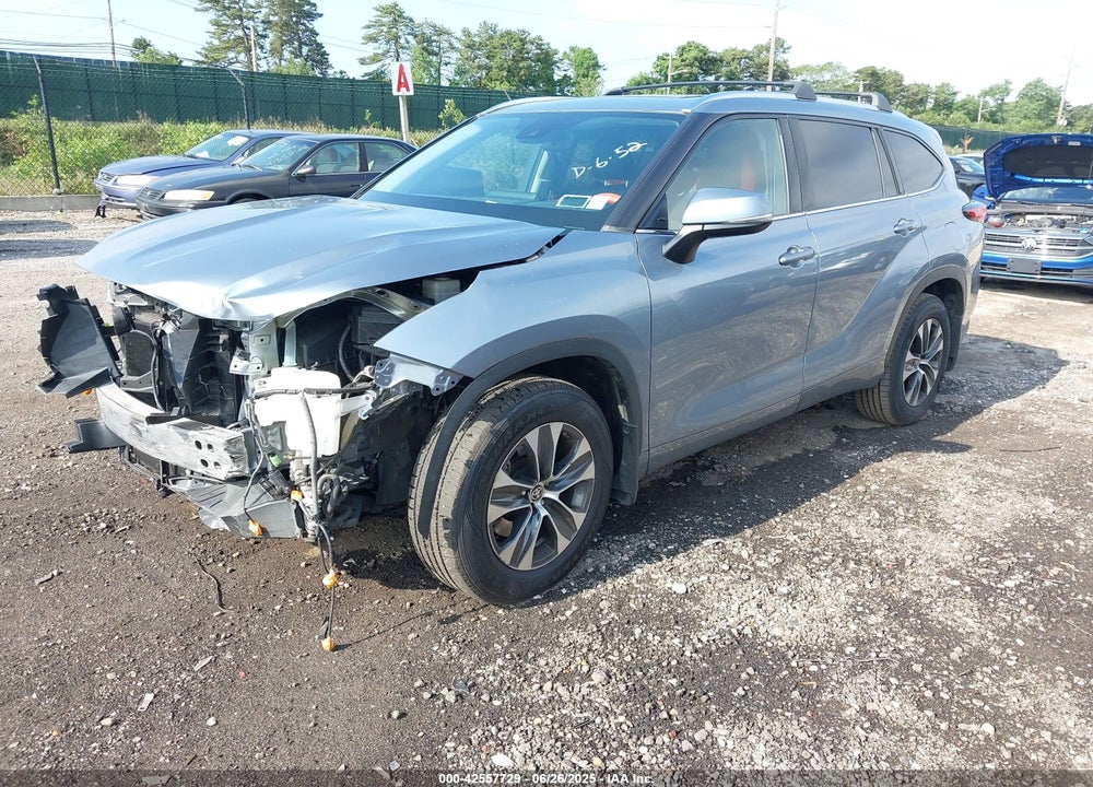 2020 TOYOTA HIGHLANDER VIN: 5TDGZRBH0LS012887
