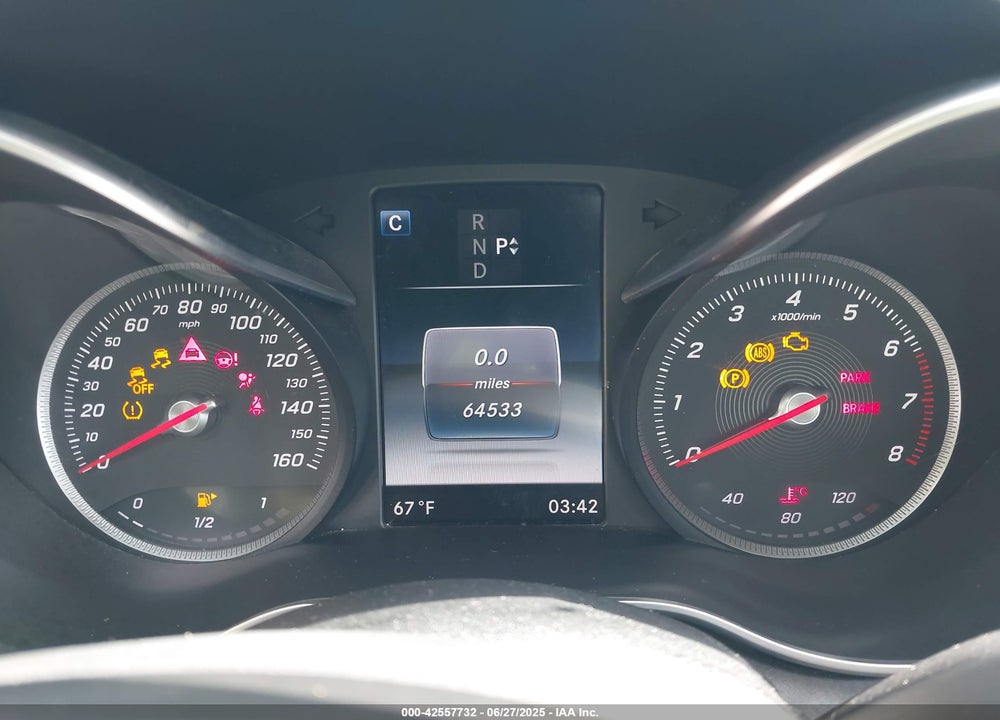 2016 MERCEDES-BENZ C CLASS VIN: WDDWF4KB5GR143259