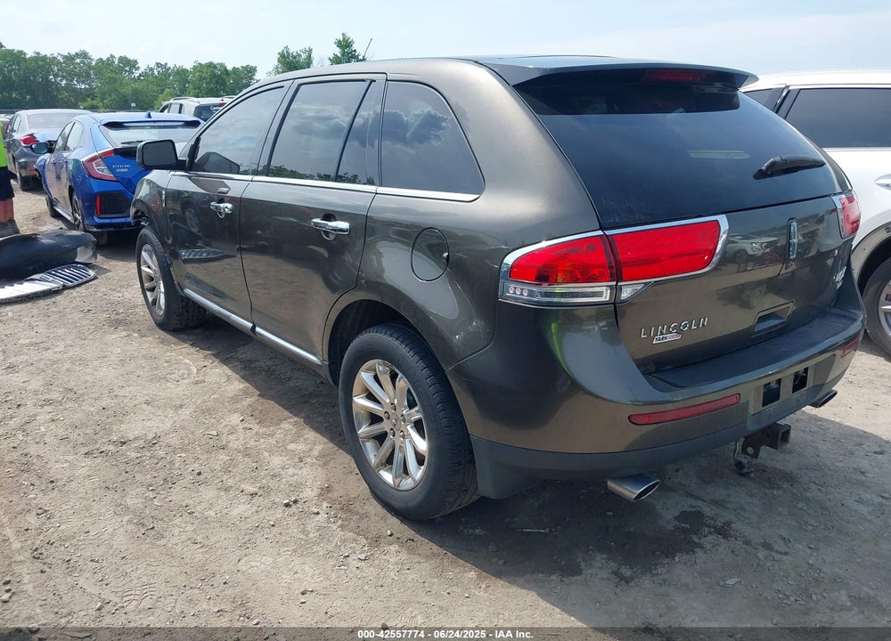 2011 LINCOLN MKX VIN: 2LMDJ8JK0BBJ09623