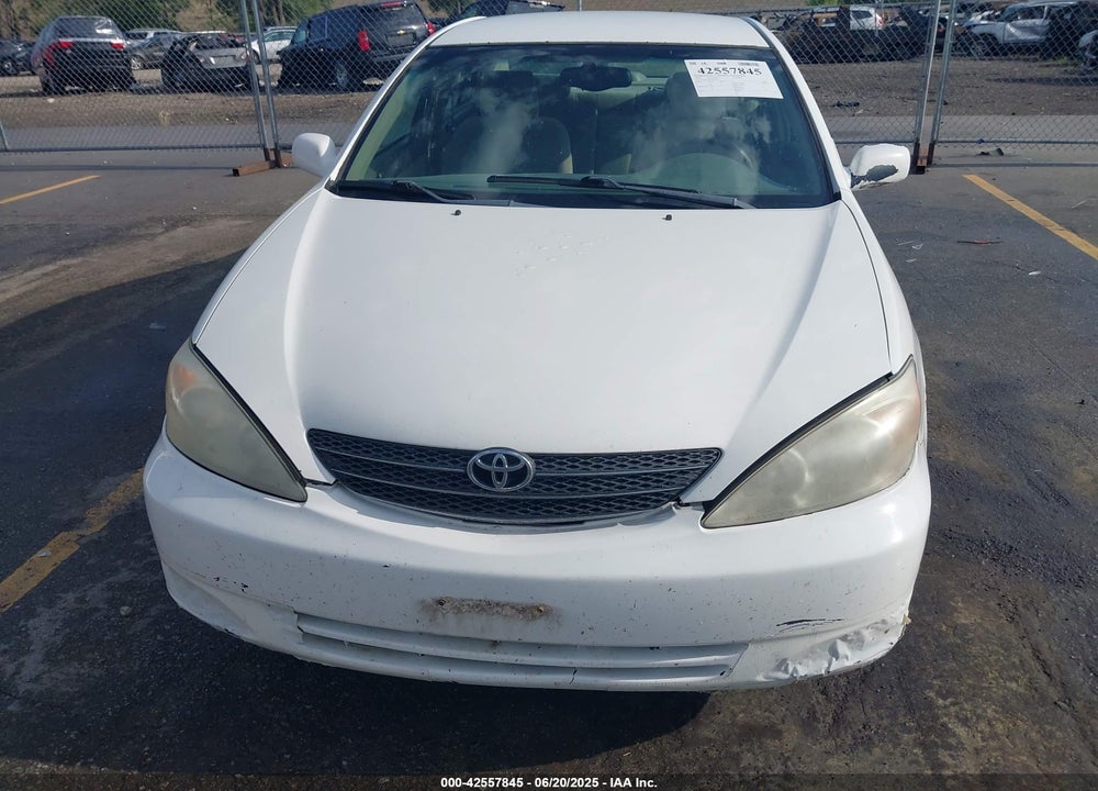 2002 TOYOTA CAMRY LE VIN: 4T1BE32K42U025128