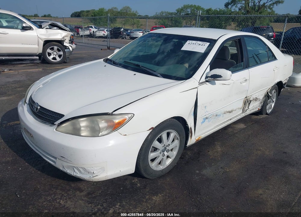 2002 TOYOTA CAMRY LE VIN: 4T1BE32K42U025128