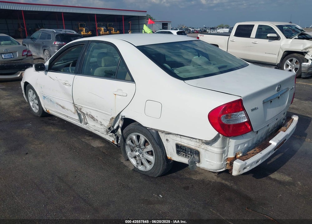2002 TOYOTA CAMRY LE VIN: 4T1BE32K42U025128