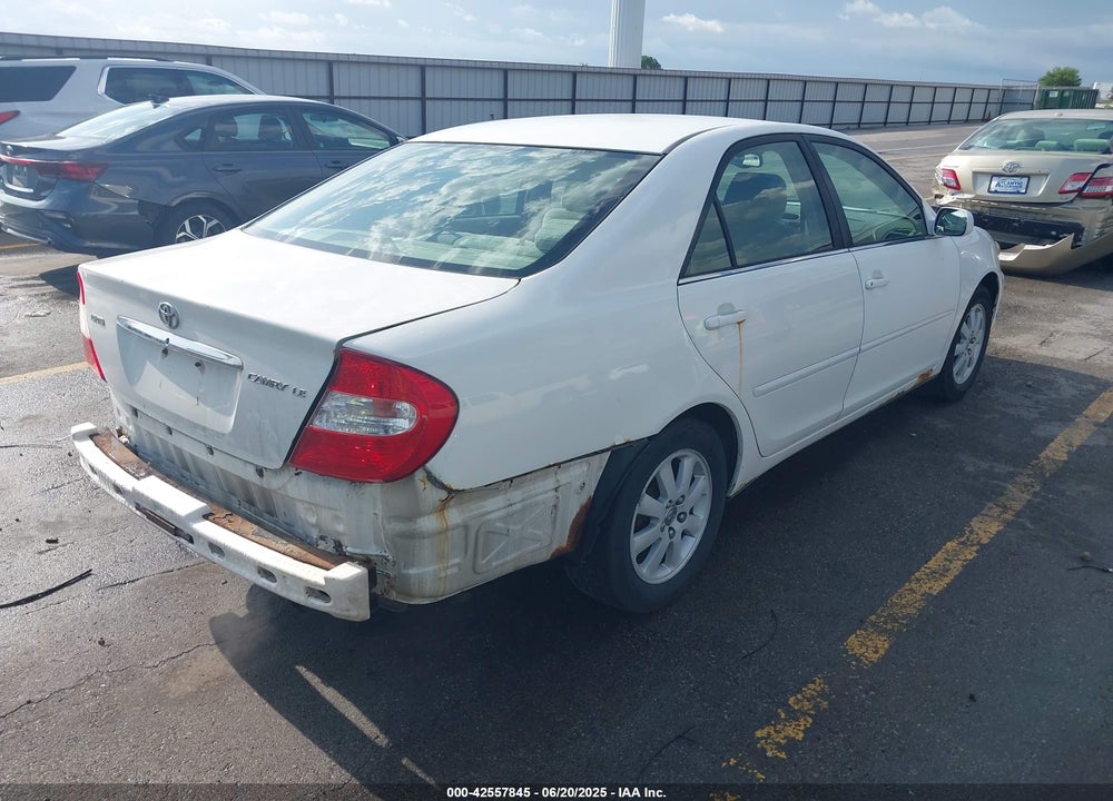 2002 TOYOTA CAMRY LE VIN: 4T1BE32K42U025128