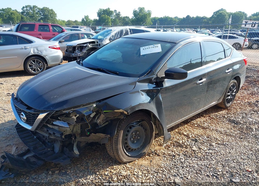 2019 NISSAN SENTRA VIN: 3N1AB7AP0KY277892