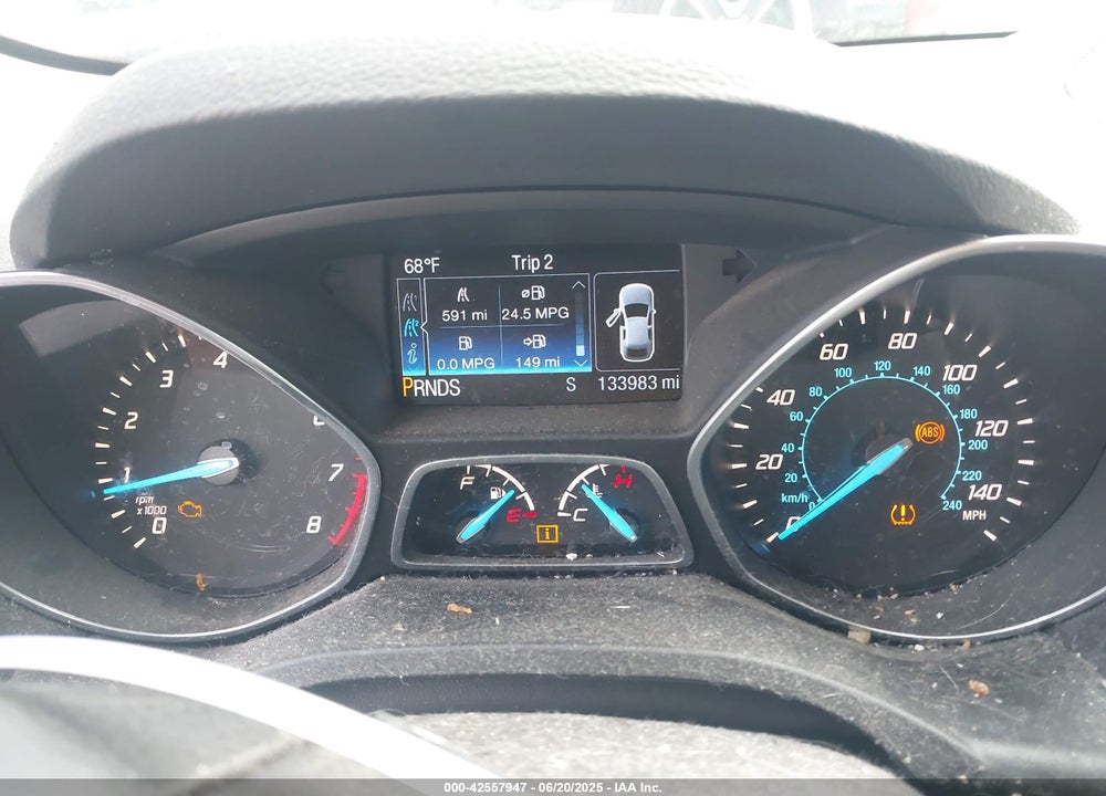 2014 FORD ESCAPE SE VIN: 1FMCU0GX6EUB06842