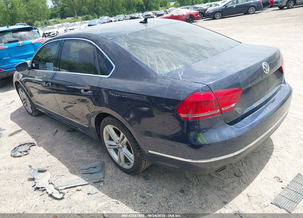 2013 VOLKSWAGEN PASSAT VIN: 1VWBN7A30DC014039