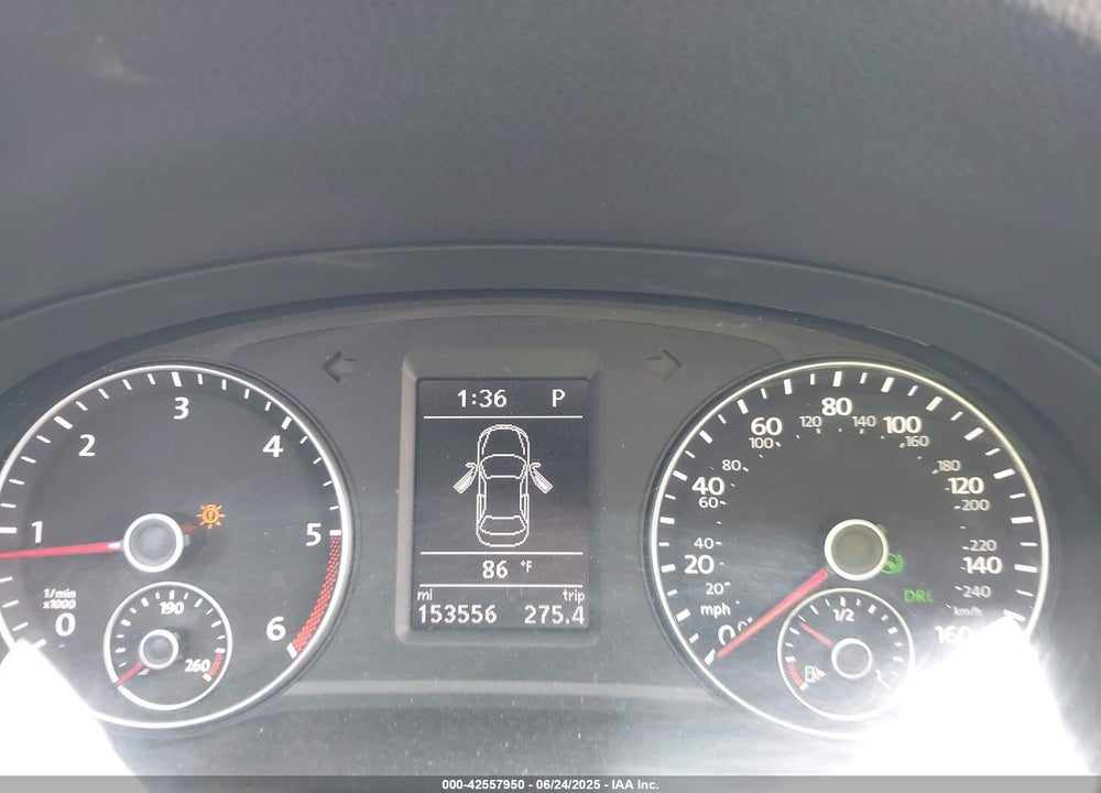2013 VOLKSWAGEN PASSAT VIN: 1VWBN7A30DC014039