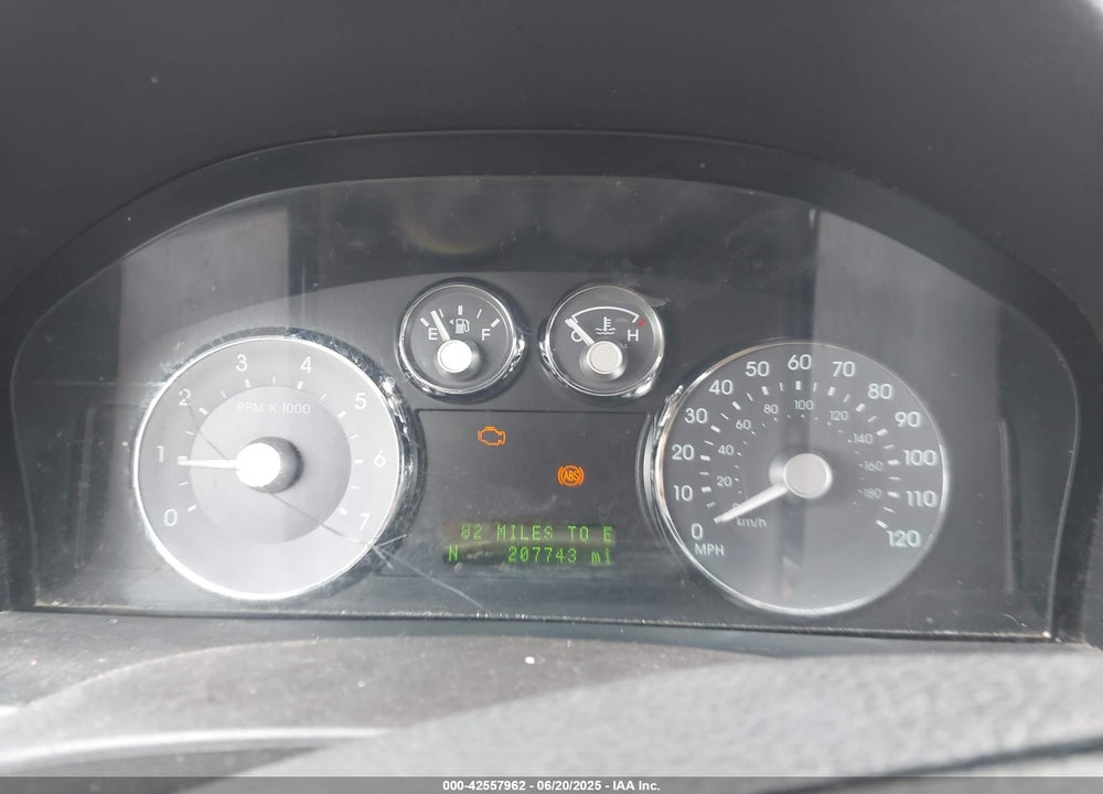 2007 MERCURY MILAN I4 PREMIER VIN: 3MEHM08Z57R652194