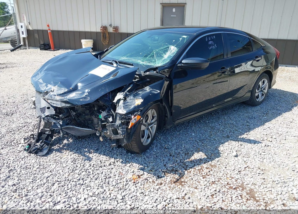 2018 HONDA CIVIC LX VIN: 19XFC2E59JE034545