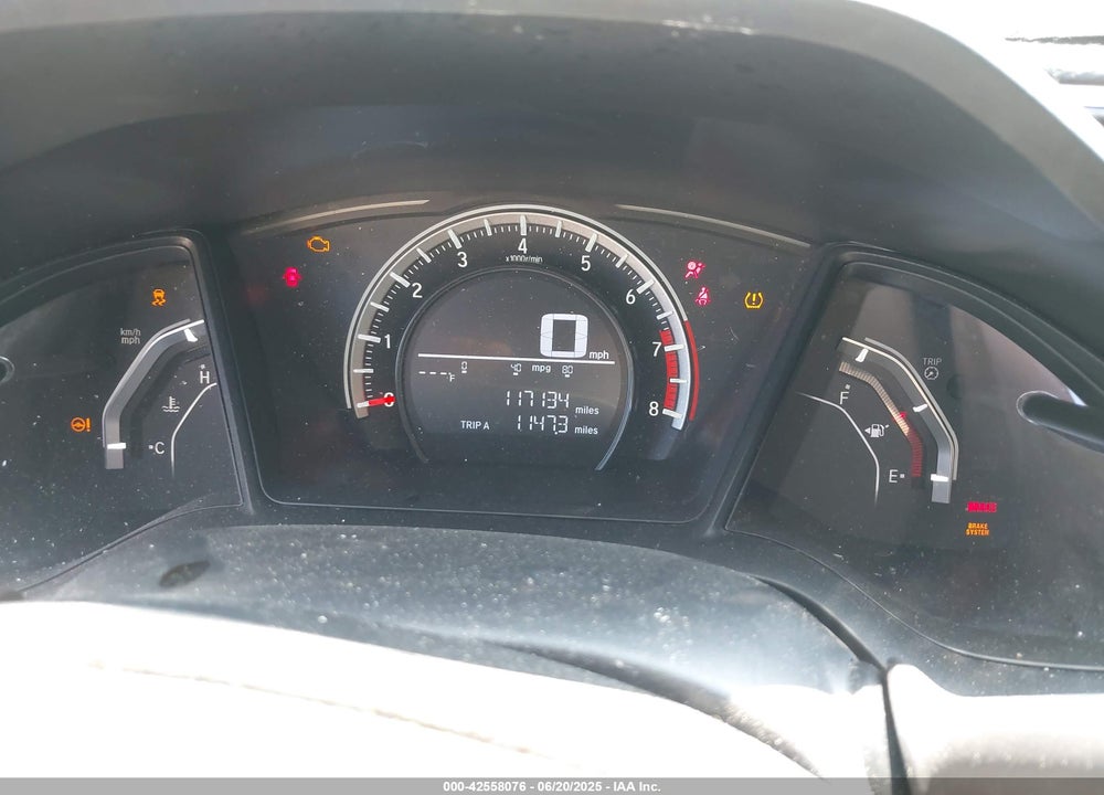 2018 HONDA CIVIC LX VIN: 19XFC2E59JE034545
