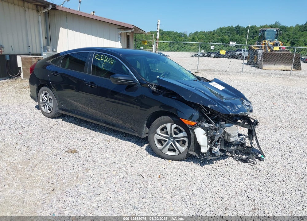 2018 HONDA CIVIC LX VIN: 19XFC2E59JE034545