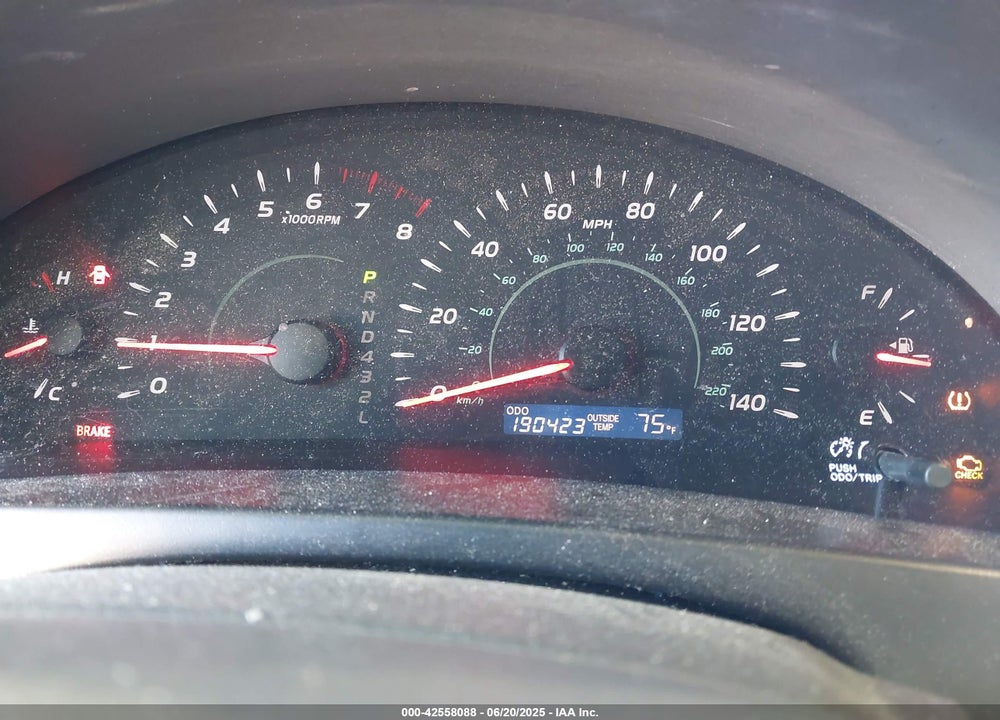 2007 TOYOTA CAMRY VIN: 4T1BE46KX7U036268