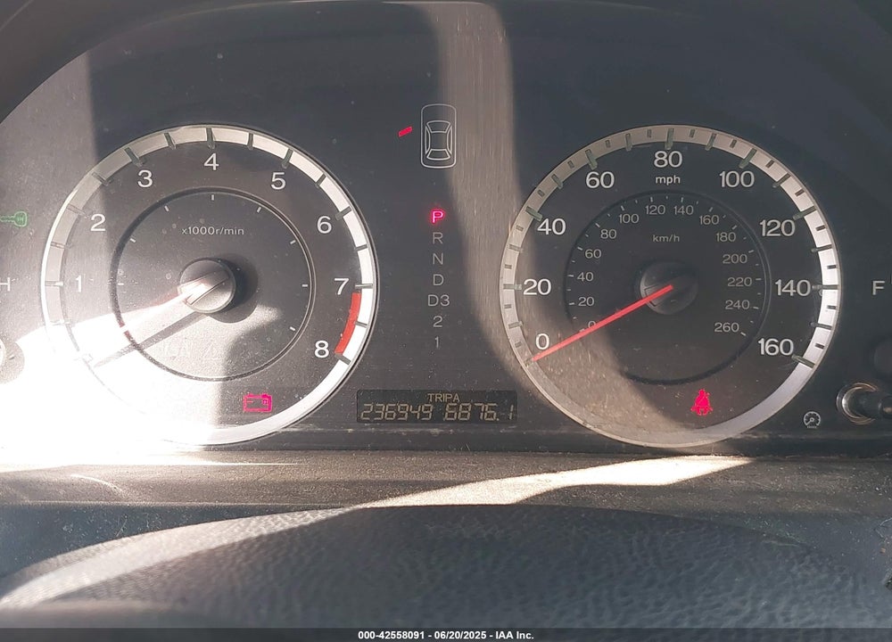 2009 HONDA ACCORD VIN: 1HGCS12799A018951