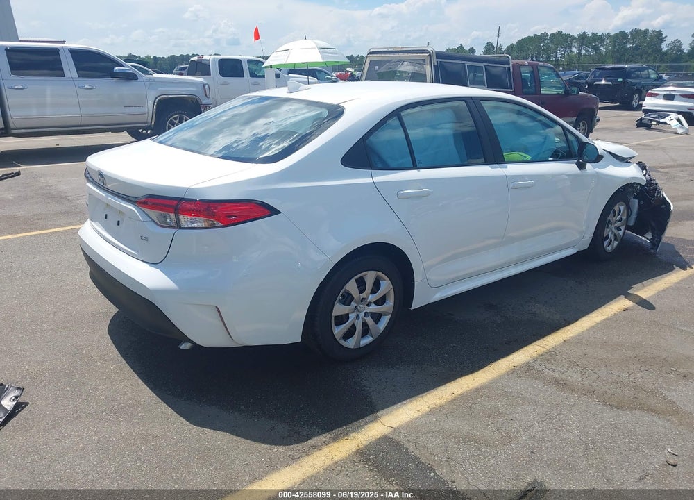 2025 TOYOTA COROLLA VIN: 5YFB4MDE2SP285206