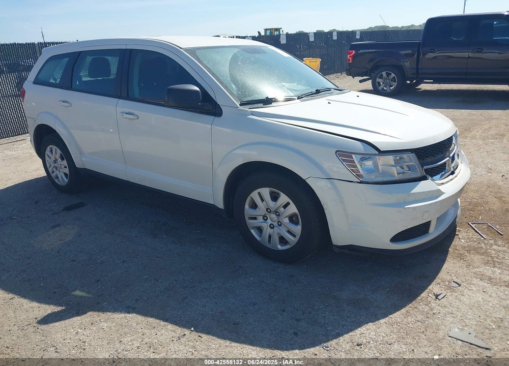 2014 DODGE JOURNEY VIN: 3C4PDCAB2ET258681