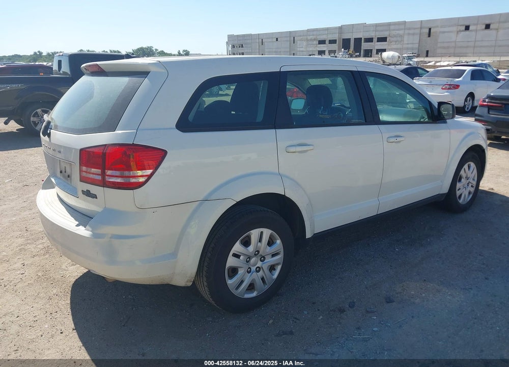 2014 DODGE JOURNEY VIN: 3C4PDCAB2ET258681
