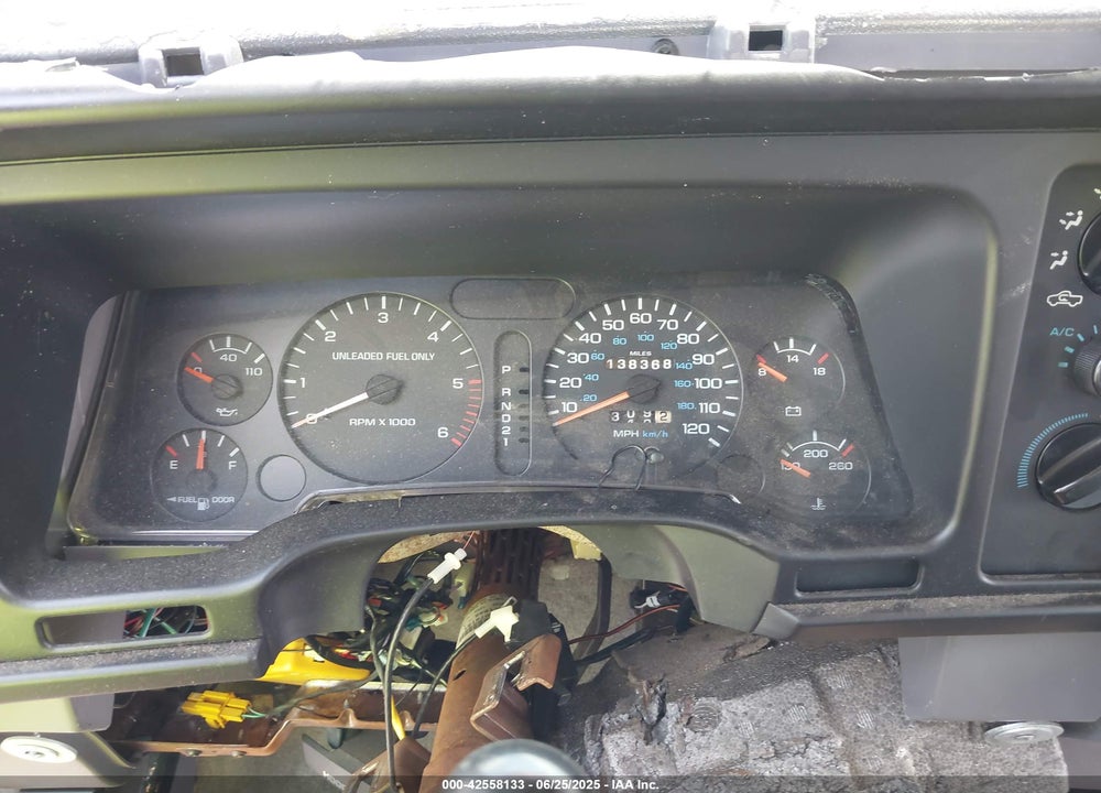 1995 DODGE RAM 1500 VIN: 1B7HC16Y4SS368525