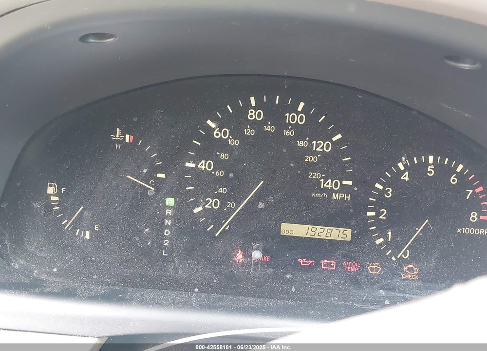 2000 LEXUS RX 300 VIN: JT6HF10U1Y0117356