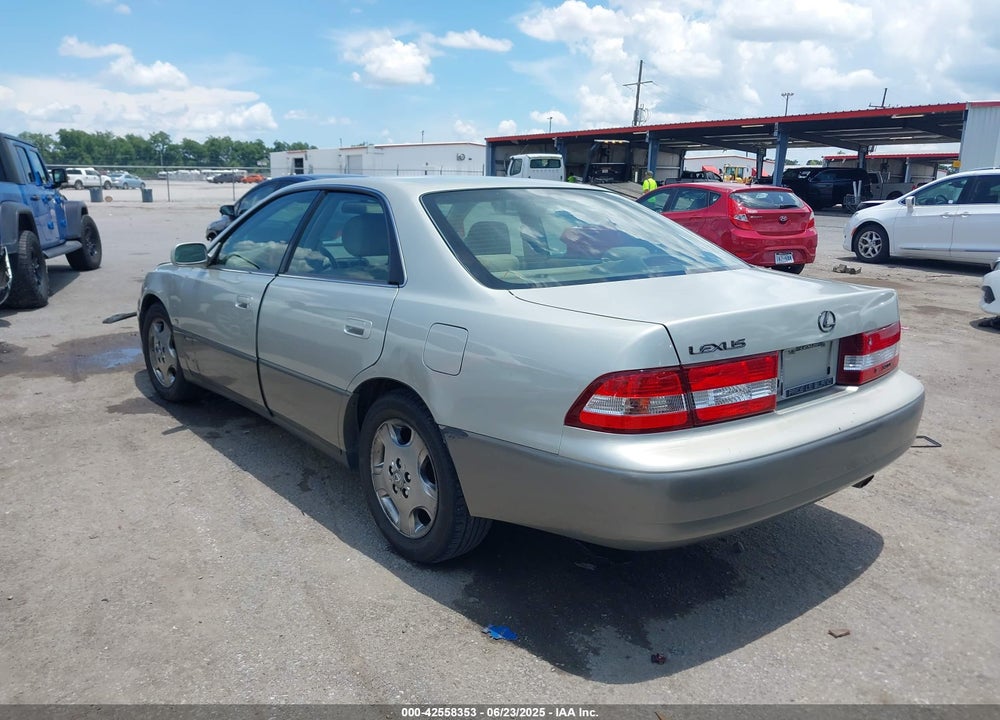 2001 LEXUS ES 300 VIN: JT8BF28G910320471