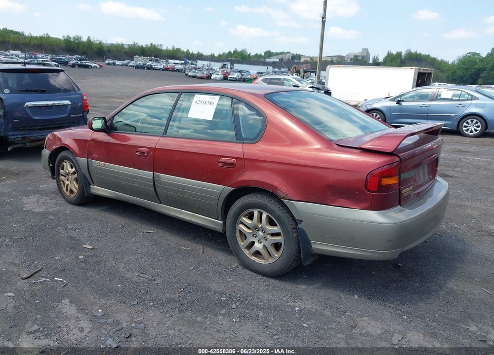 2003 SUBARU OUTBACK LIMITED VIN: 4S3BE686337206415