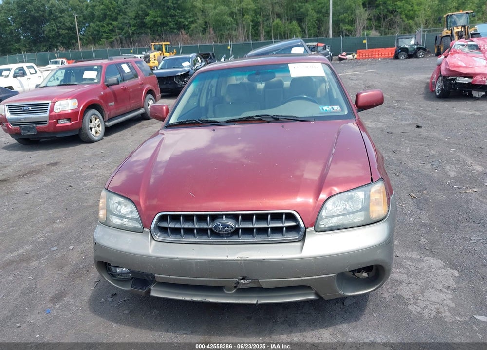 2003 SUBARU OUTBACK LIMITED VIN: 4S3BE686337206415