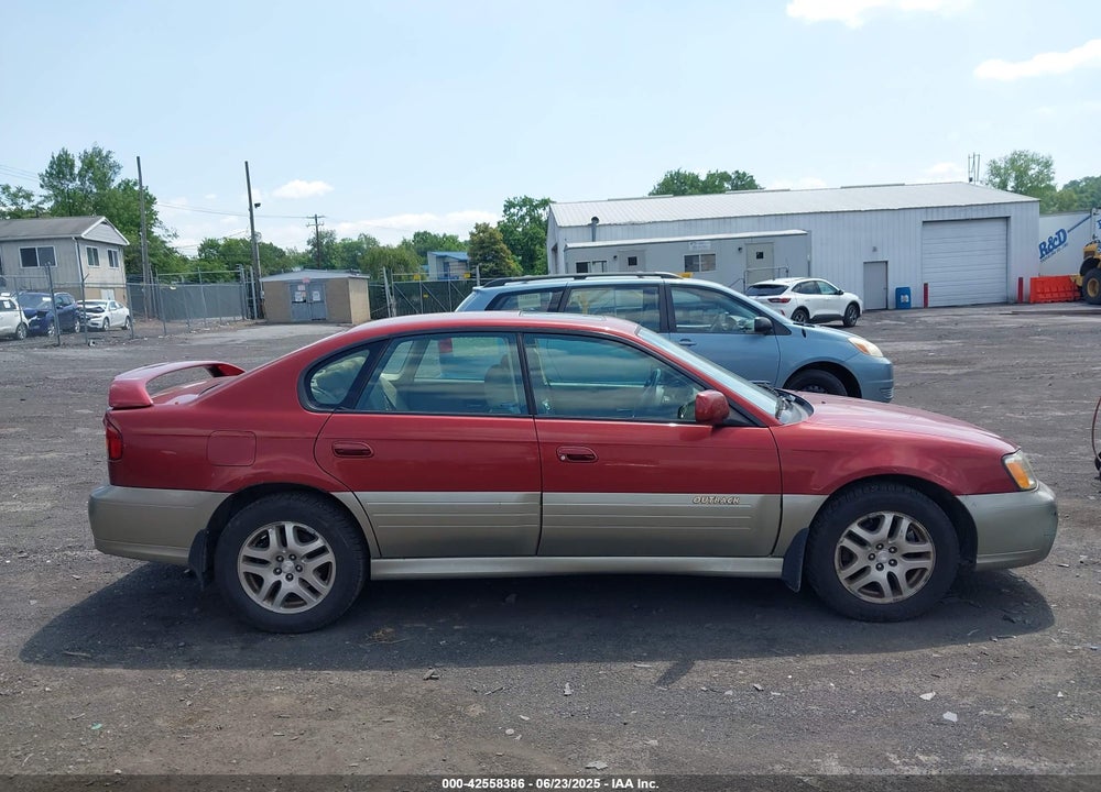 2003 SUBARU OUTBACK LIMITED VIN: 4S3BE686337206415