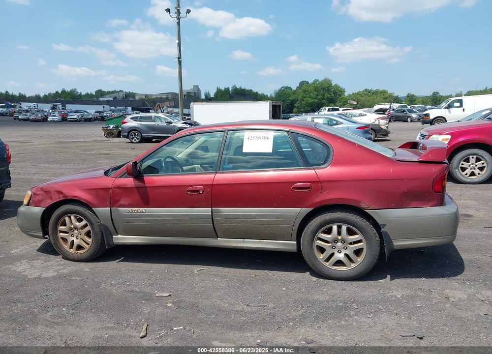 2003 SUBARU OUTBACK LIMITED VIN: 4S3BE686337206415