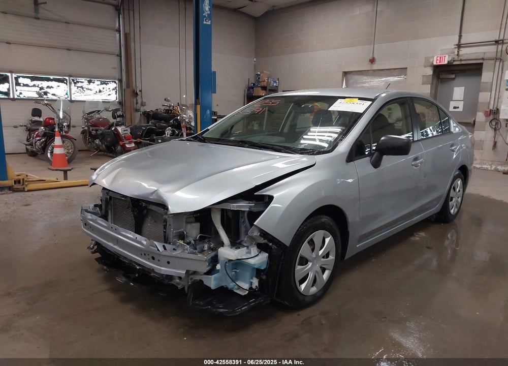 2016 SUBARU IMPREZA VIN: JF1GJAA68GH017750