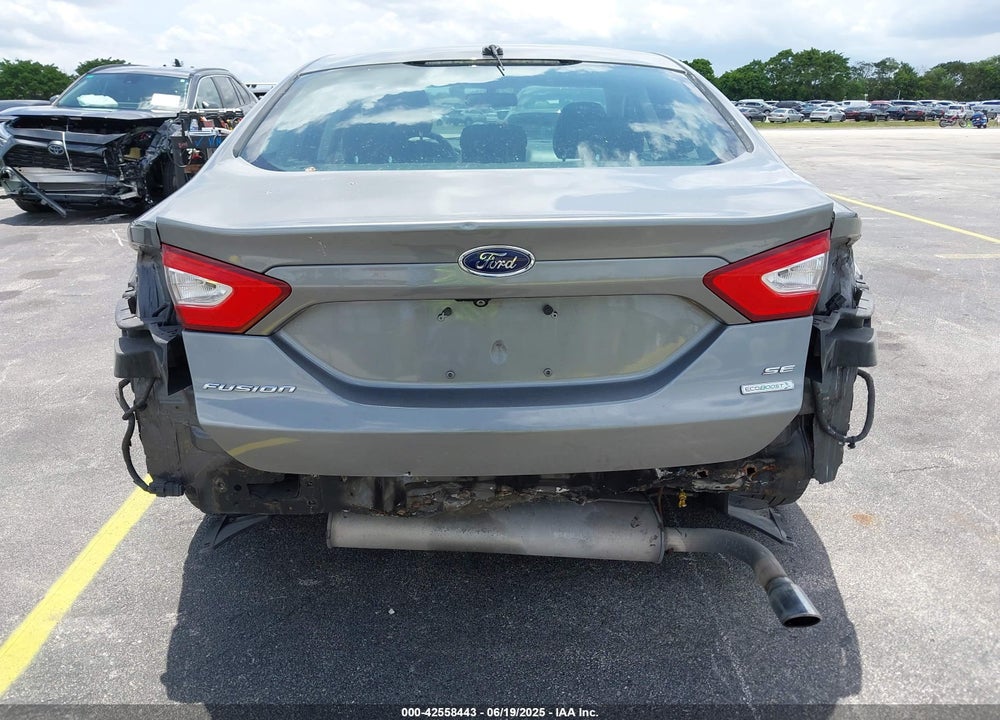 2013 FORD FUSION VIN: 3FA6P0HR3DR368175