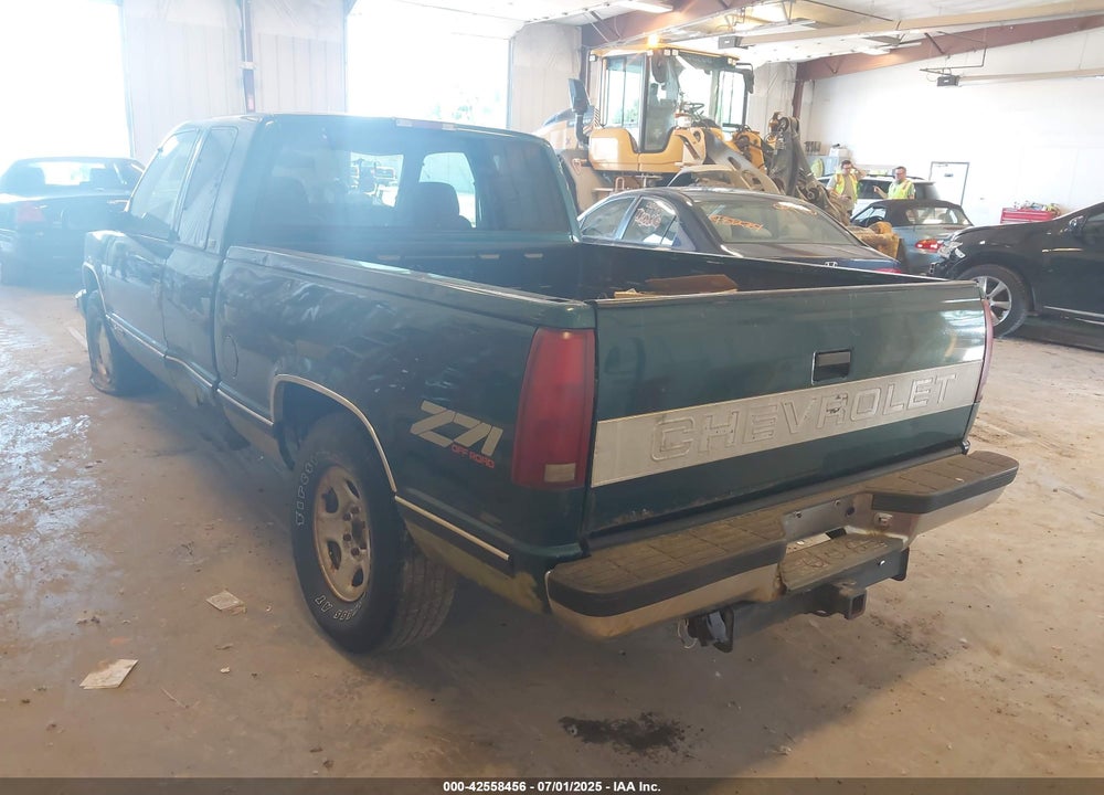 1997 CHEVROLET K1500 FLEETSIDE VIN: 2GCEK19R9V1147369