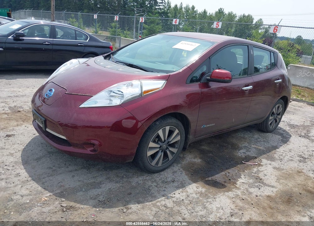 2016 NISSAN LEAF VIN: 1N4BZ0CP9GC303476