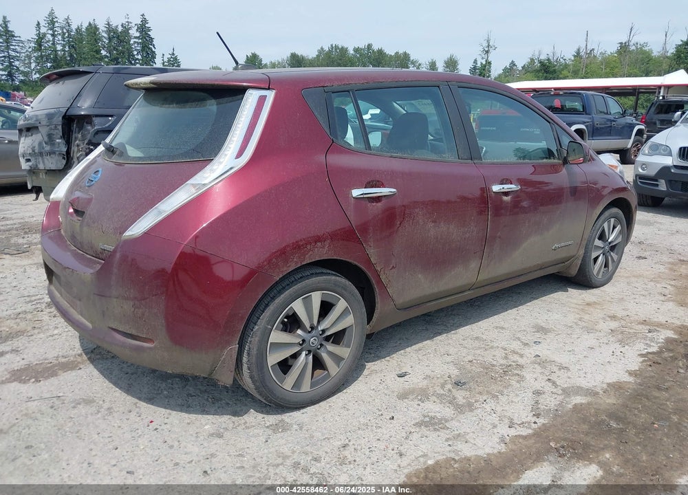 2016 NISSAN LEAF VIN: 1N4BZ0CP9GC303476