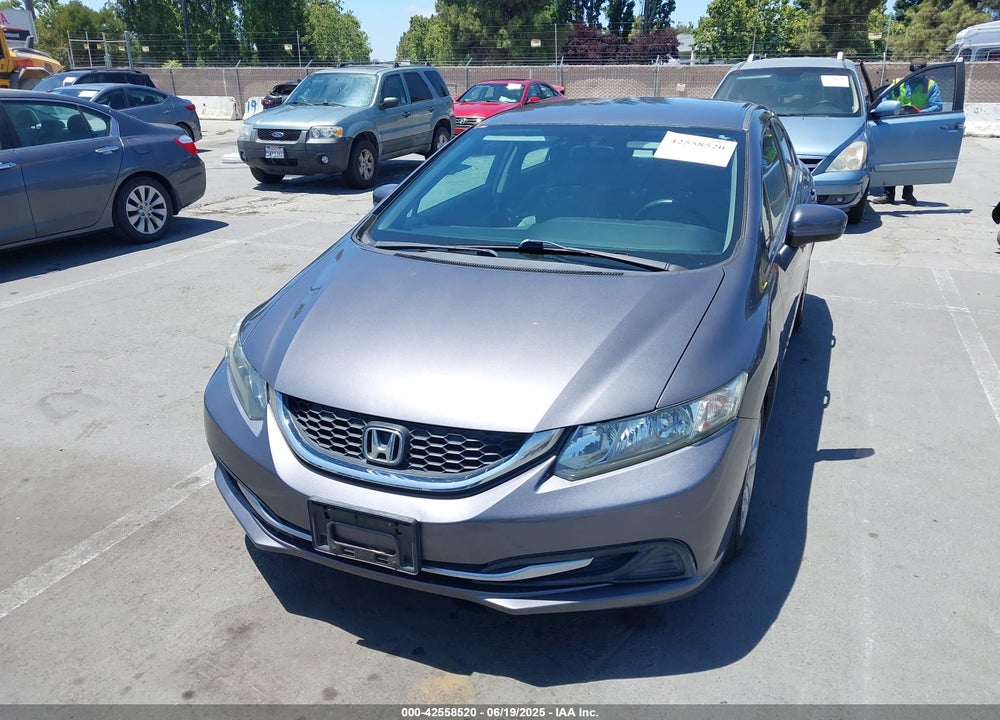 2015 HONDA CIVIC LX VIN: 2HGFB2F54FH528455