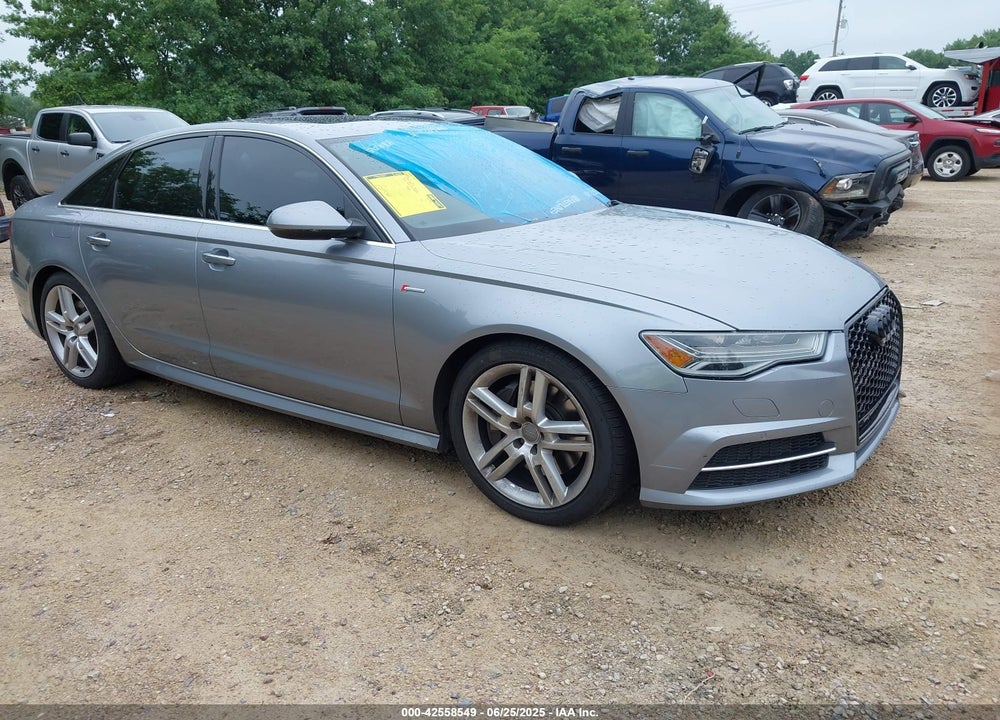 2016 AUDI A6 3.0T PREMIUM PLUS VIN: WAUFGAFC1GN062482