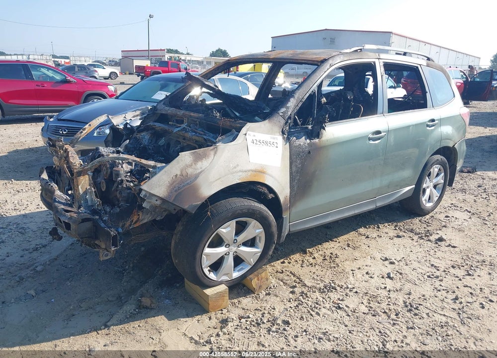 2016 SUBARU FORESTER 2.5I VIN: JF2SJABC1GH543082