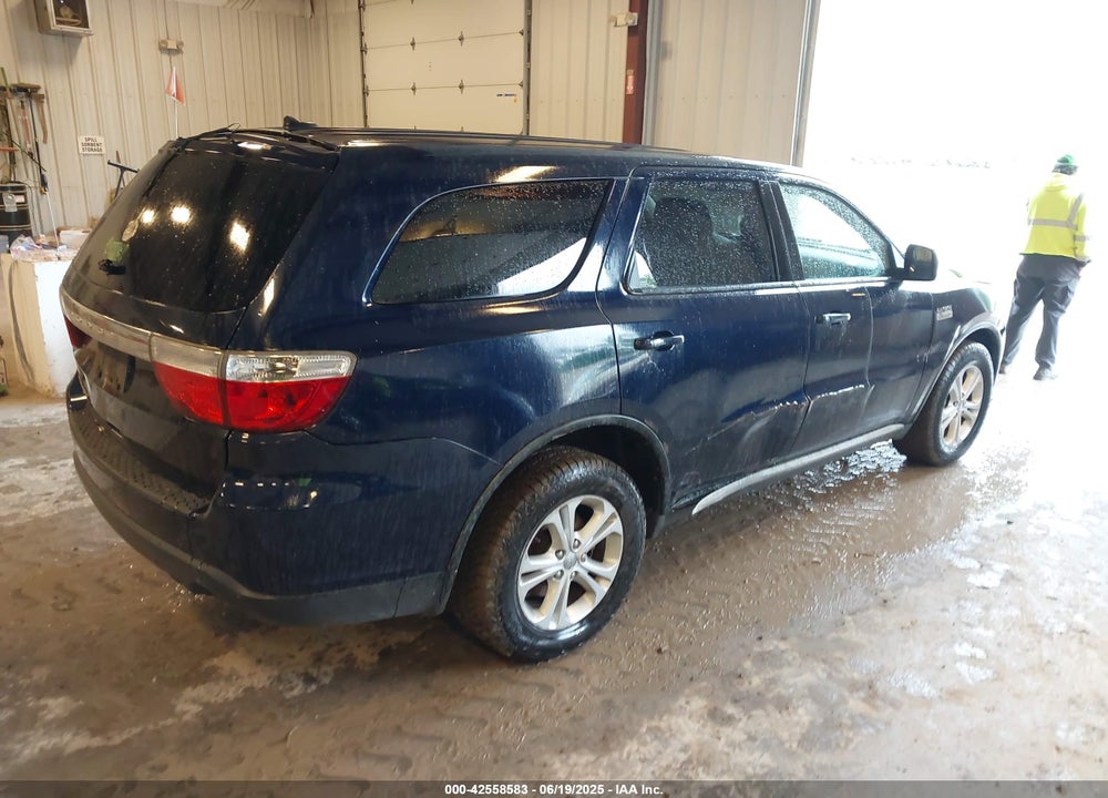 2012 DODGE DURANGO VIN: 1C4RDJAG9CC169871