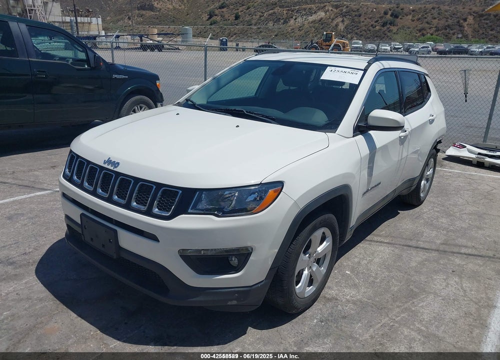 2020 JEEP COMPASS LATITUDE FWD VIN: 3C4NJCBB6LT212525