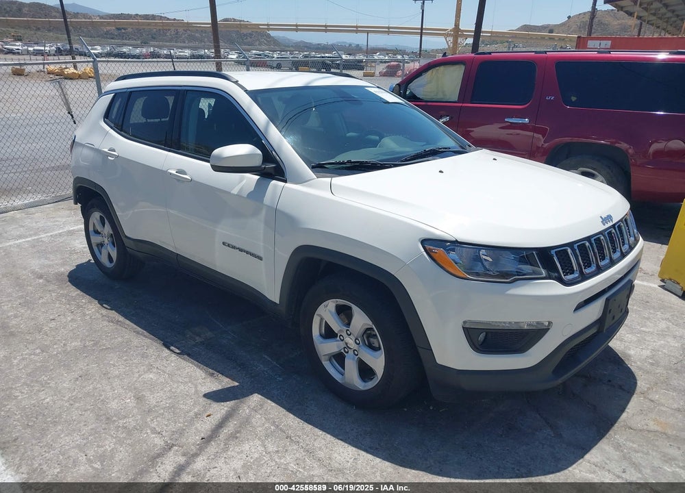2020 JEEP COMPASS LATITUDE FWD VIN: 3C4NJCBB6LT212525