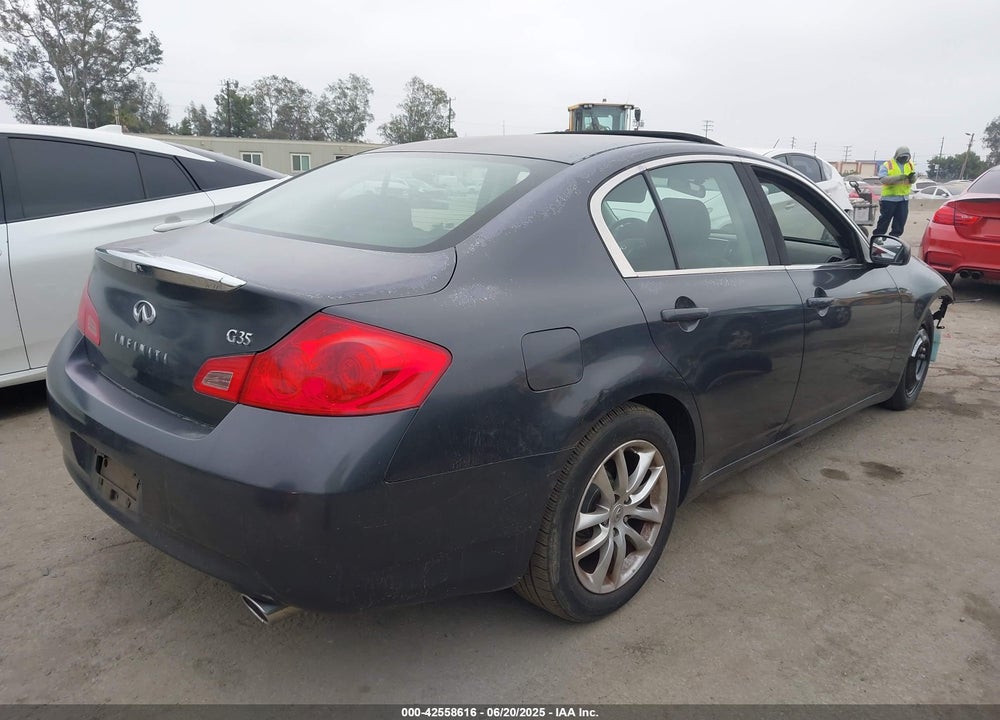 2007 INFINITI G35 JOURNEY VIN: JNKBV61E97M725492