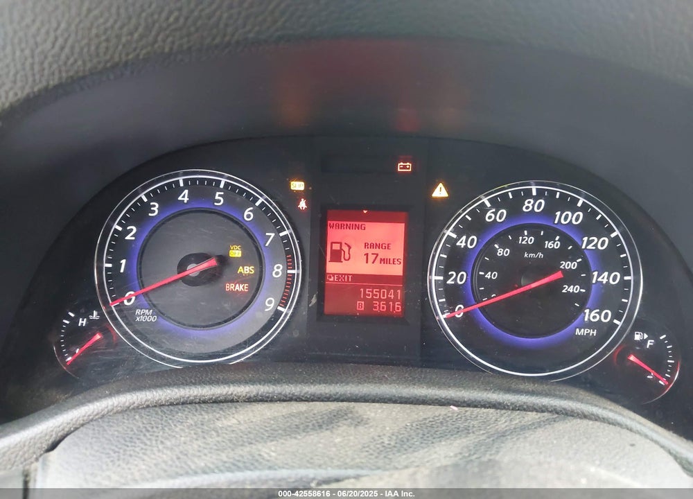 2007 INFINITI G35 JOURNEY VIN: JNKBV61E97M725492