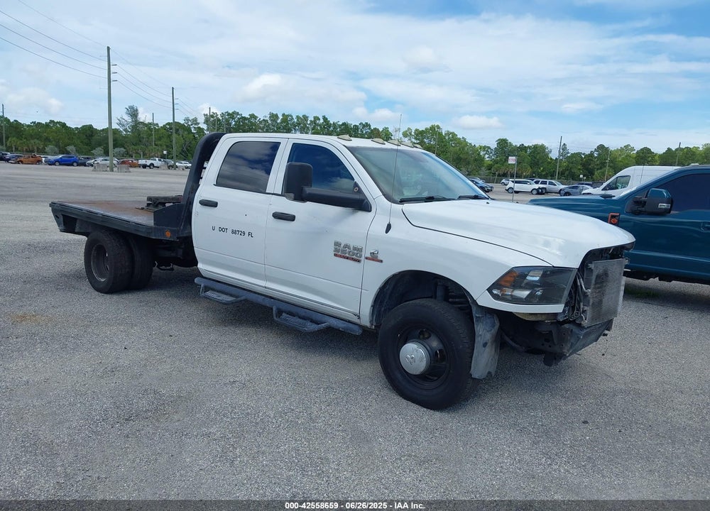 2018 RAM 3500 CHASSIS TRADESMAN/SLT/LAIE VIN: 3C7WRTCL2JG259659