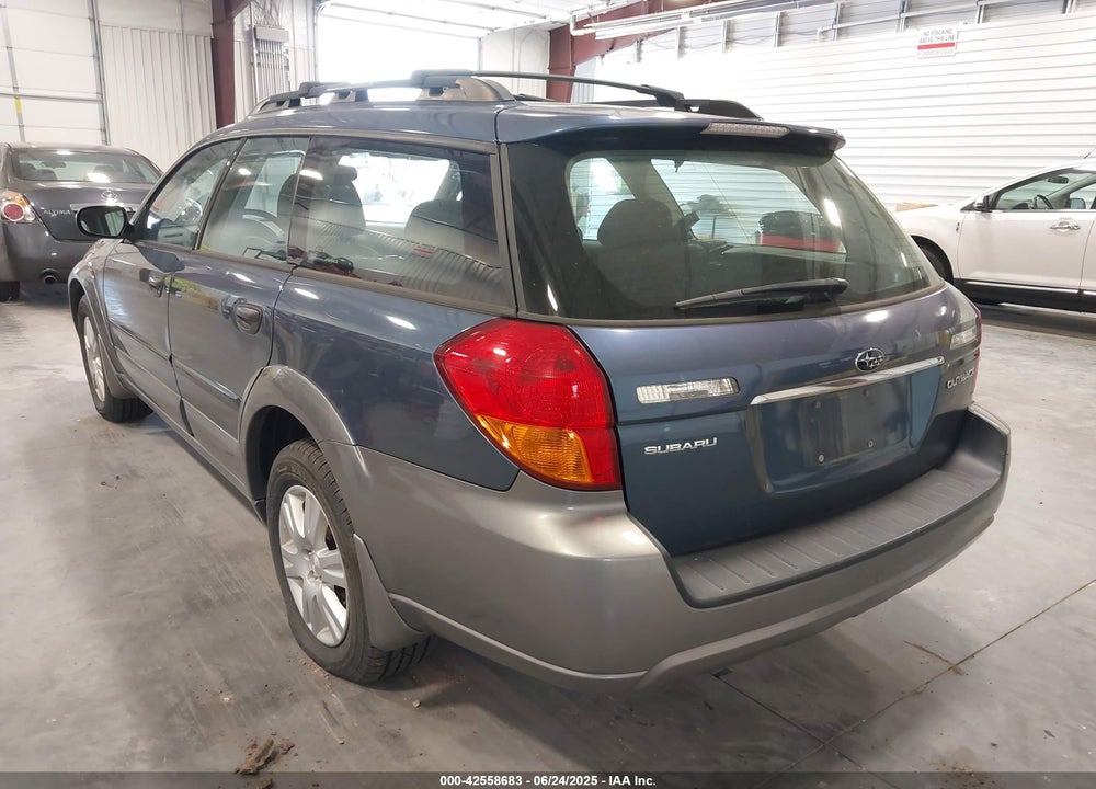 2005 SUBARU OUTBACK 2.5I VIN: 4S4BP61C357327213