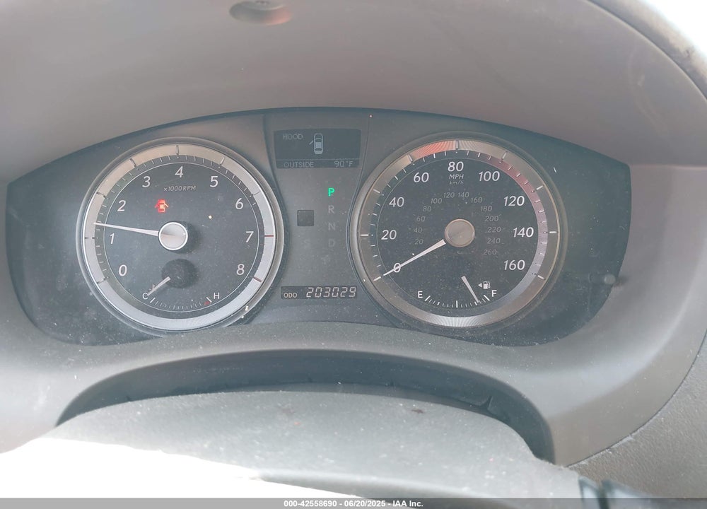 2007 LEXUS ES 350 VIN: JTHBJ46G772071520
