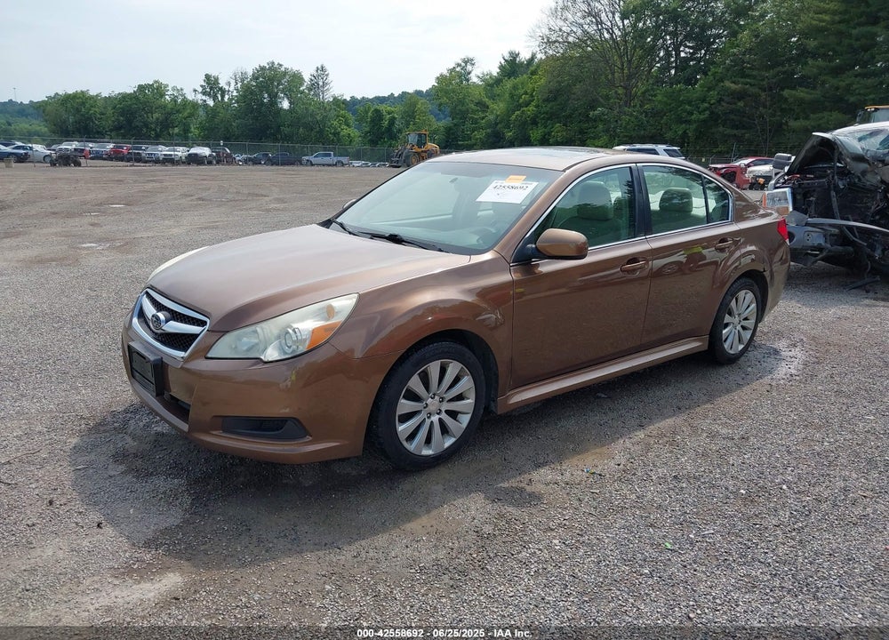 2011 SUBARU LEGACY VIN: 4S3BMDL60B2210531