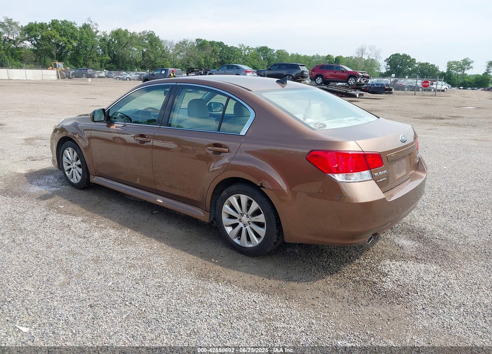2011 SUBARU LEGACY VIN: 4S3BMDL60B2210531